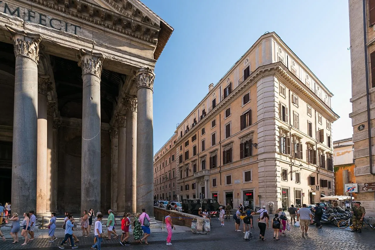 Luxurious Loft Facing The Pantheon Villa Rom 0*,