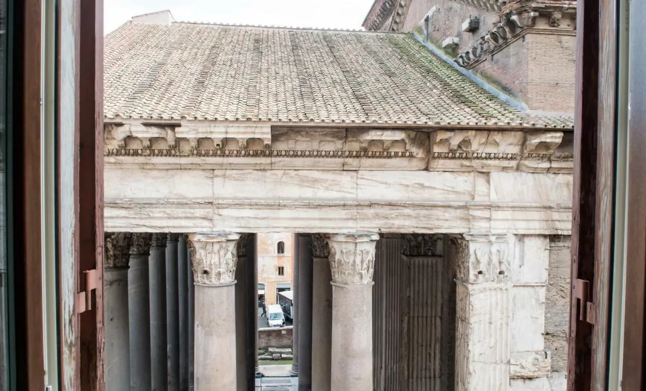 Luxurious Loft Facing The Pantheon Villa Rom